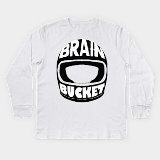 Helmet. Kids Long Sleeve T-Shirt